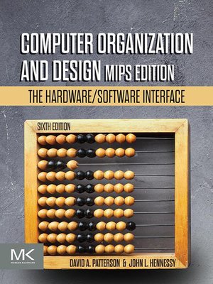 cover image of Computer Organization and Design MIPS Edition